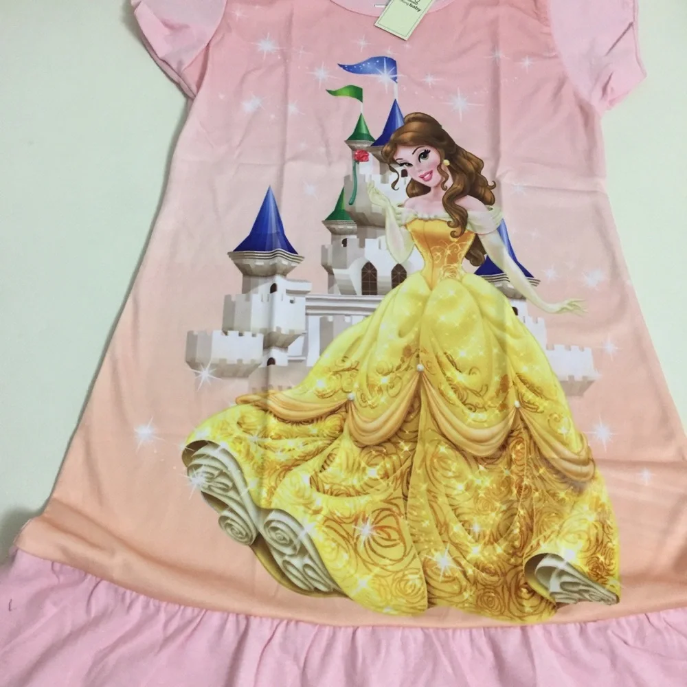 Princess Belle beauty the beast Cute Nightgown - Picture 5 of 7